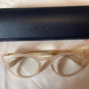 Warby Parker Callum Beige Women's readers Glasses